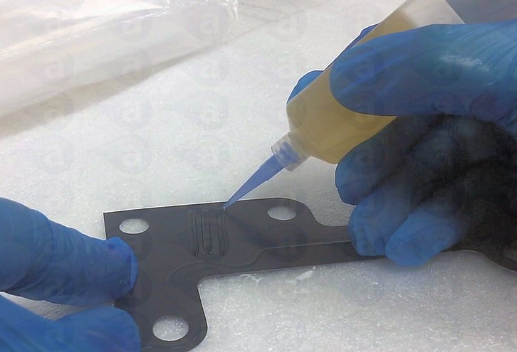 Adhesive Dispensing 30cc glue application syringe tip
