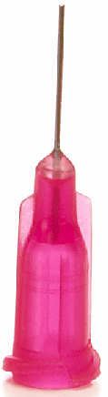 E25 25 Gauge Red Needle Tip Adhesive Dispensing