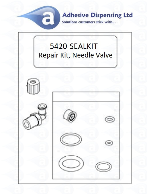 5420-SEALKIT for TS5420 Needle Valve Techcon