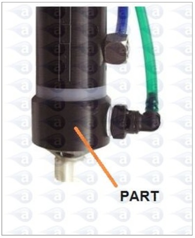 5622VD-FHKIT Delrin Fluid Housing Adhesive Dispensing