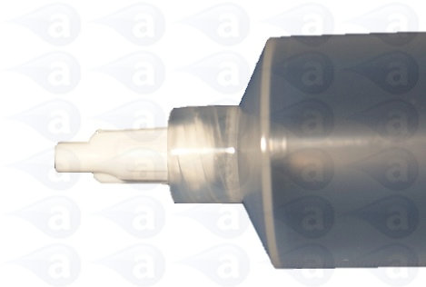 White Luer Lock Tip Cap Adhesive Dispensing