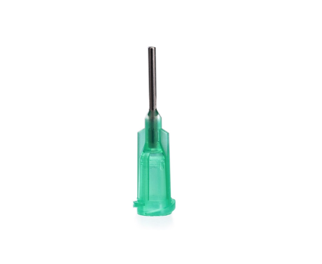 AD718050PK Tip 18 Gauge Green 1/2" Long Adhesive Dispensing