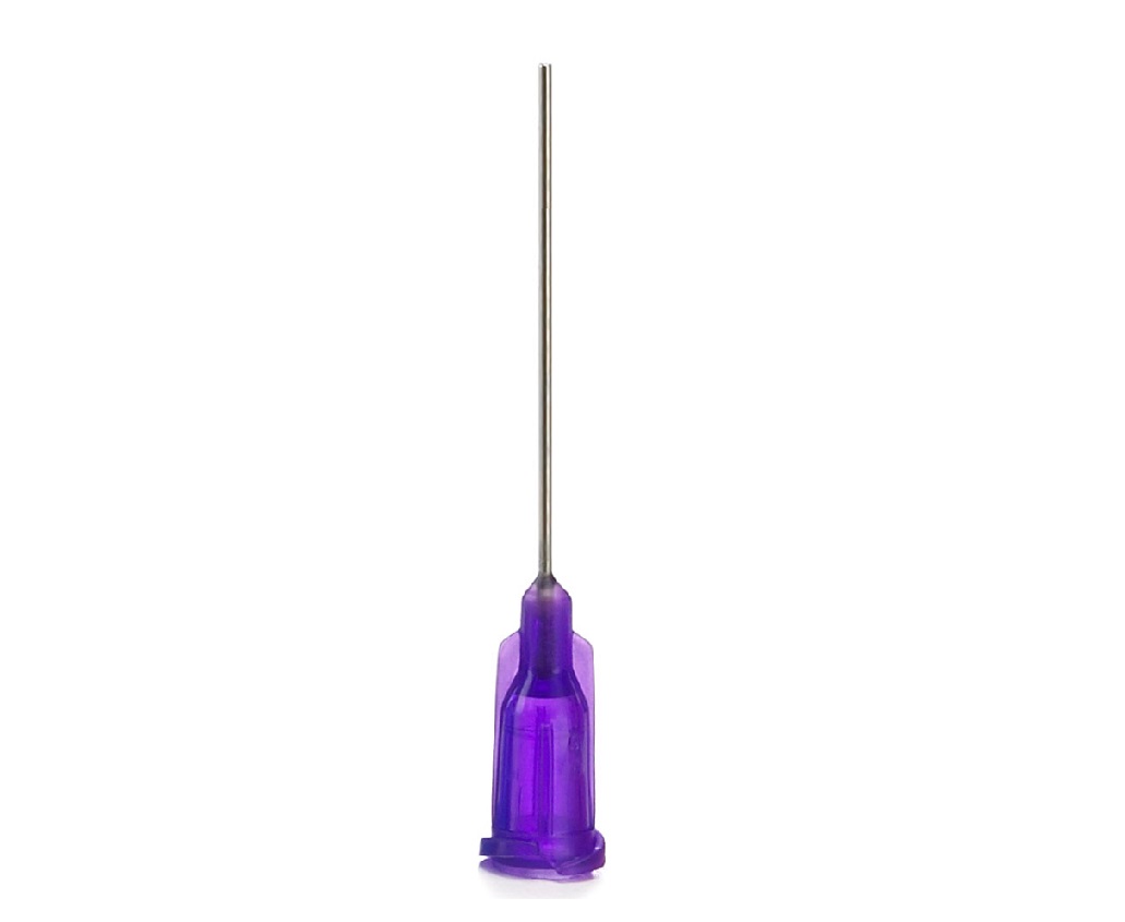 TE721150PK 21G Purple Tip 1.5" Adhesive Dispensing Ltd