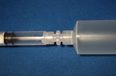 Luer to luer transfer fitting Adhesive Dispensing