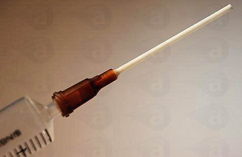 3115PP-1 15 Gauge Amber Polypro Dispense Tip