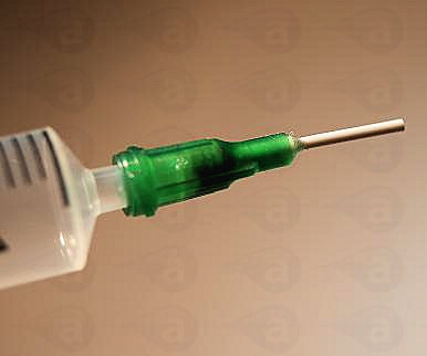 18 Gauge Green 0.5" Polypro Tip Adhesive Dispensing 3118PPS