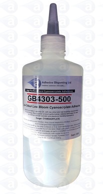 GB43030-500 Cyanoacrylate thick low odor bloom