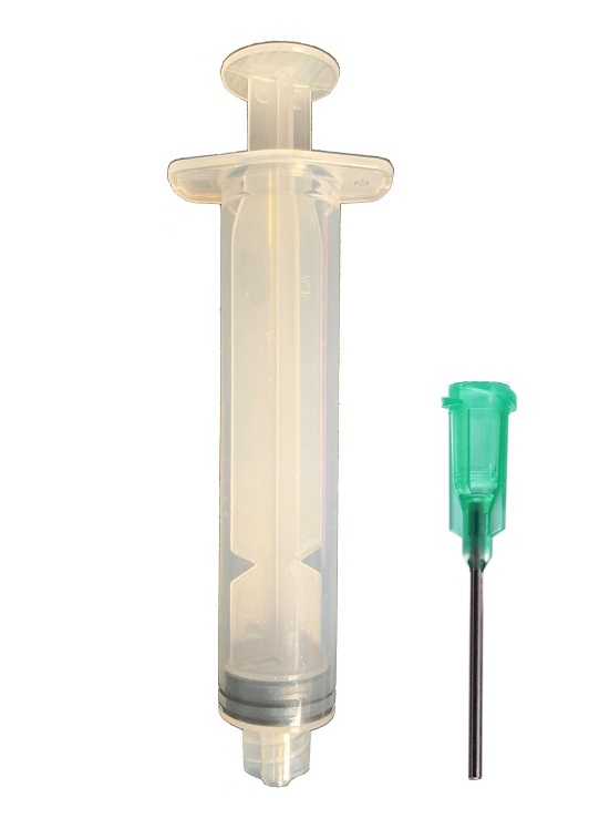 SA7725 10ml manual syringe 18G needle tip kit