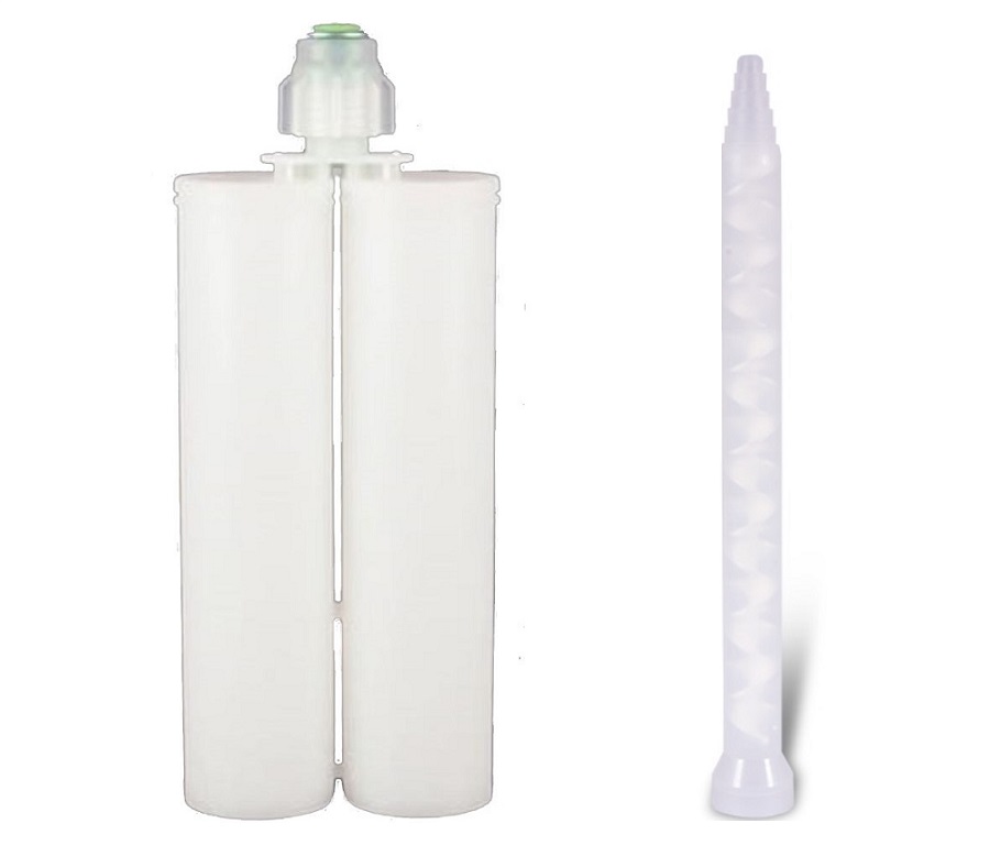 400ml 1:1 Dual Cartridge Mixer Nozzle Kit