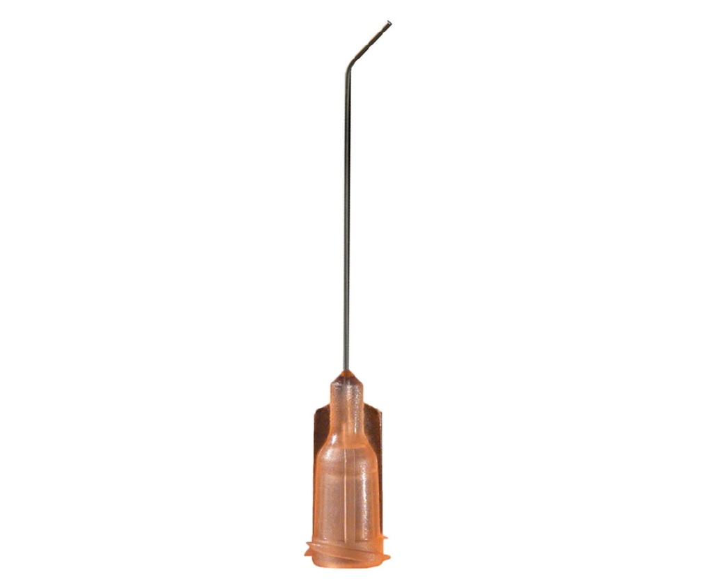 AD72615045 Angled Bent Tip 1.5" 26G Adhesive Dispensing