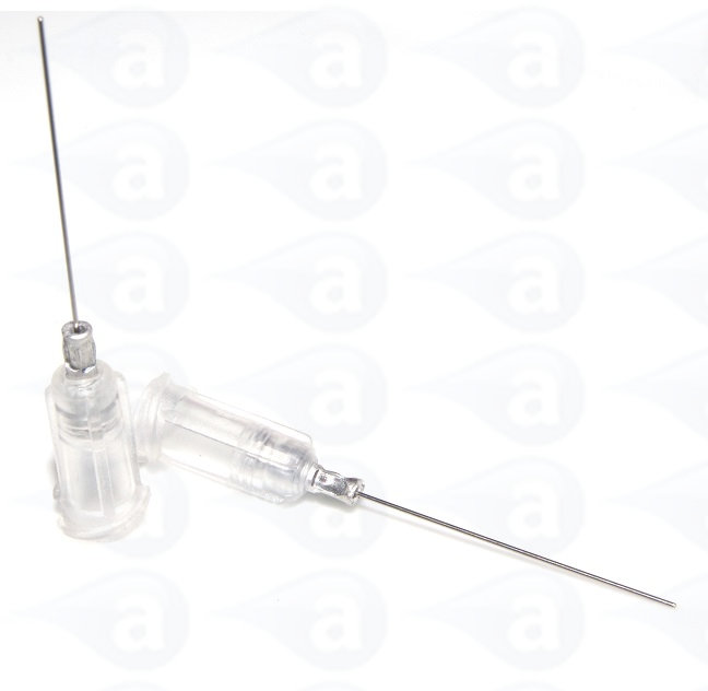 TES27-1 Crimped TES Tip 1" Long Adhesive Dispensing