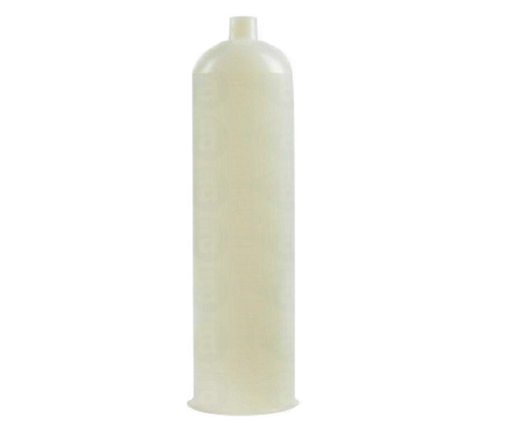 TS20C 20oz HDPE Cartridge Natural Adhesive Dispensing Techcon