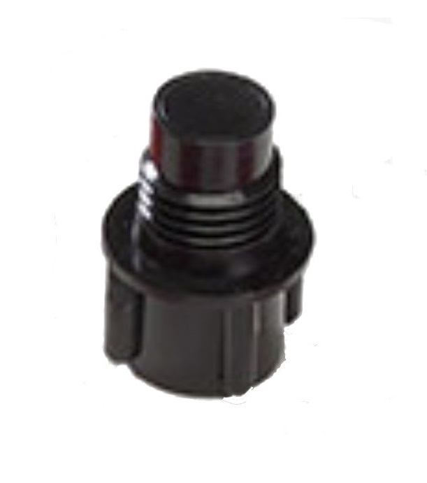 TS6P-BLACK Tip Cap 1/4" NPT Cartridge Seal Techcon