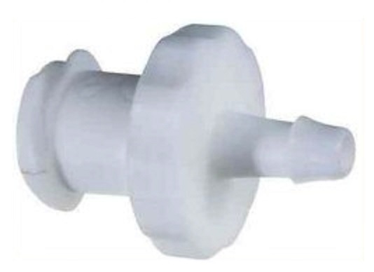 Barbed female luer lock fitting adhesive dispensing TSD931-17PW