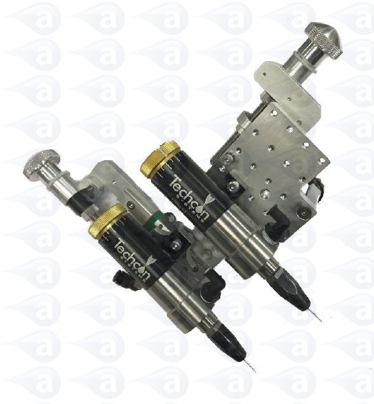 TSR-SVBRACKET Dual Valve Bracket for Robot holds 2 x time/pressure valves