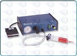Non-timed adhesive dispenser