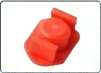 orange syringe end cap seal snap on